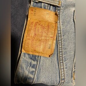 Levi's Light Blue Denim Jeans 501s